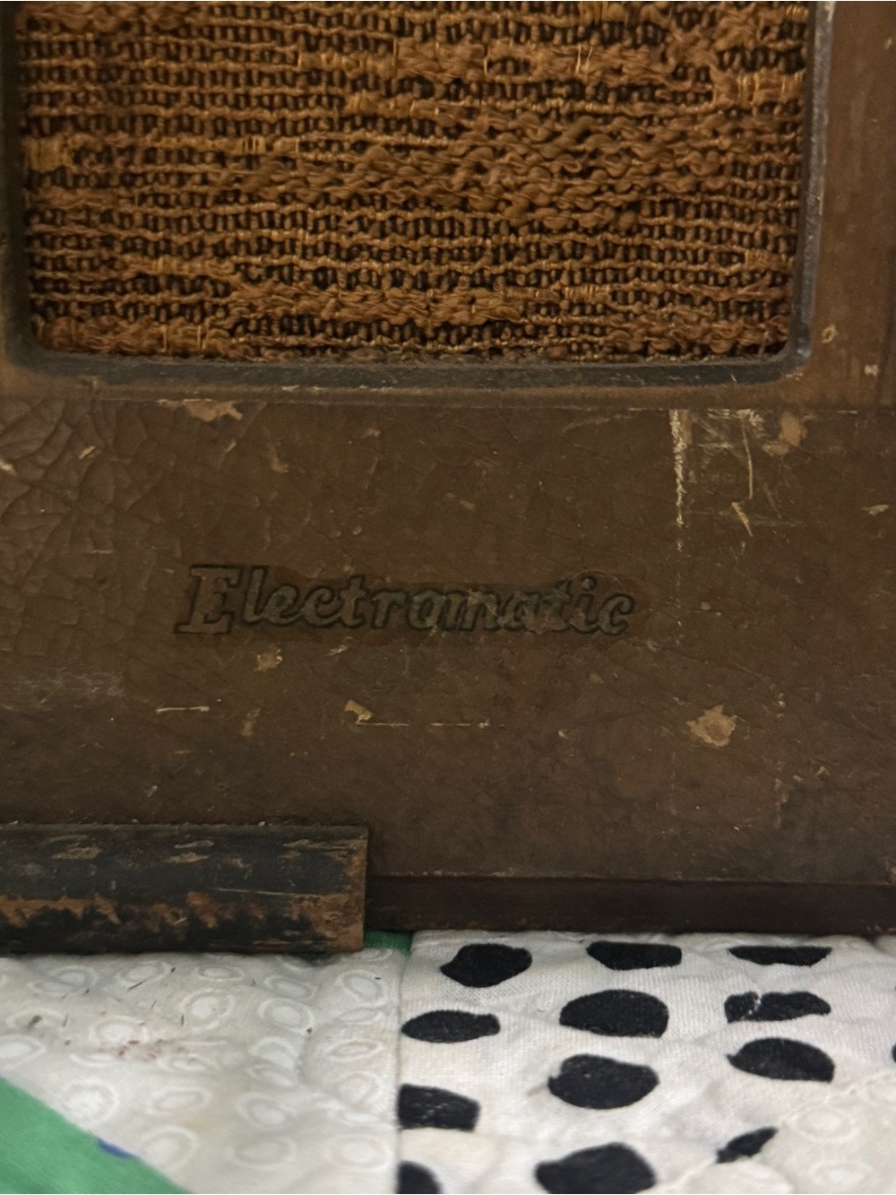 Vintage Brown Tube Radio 1942 Philco Transitone Model 42-PT-93 Wood Case As-I - Picture 6 of 7